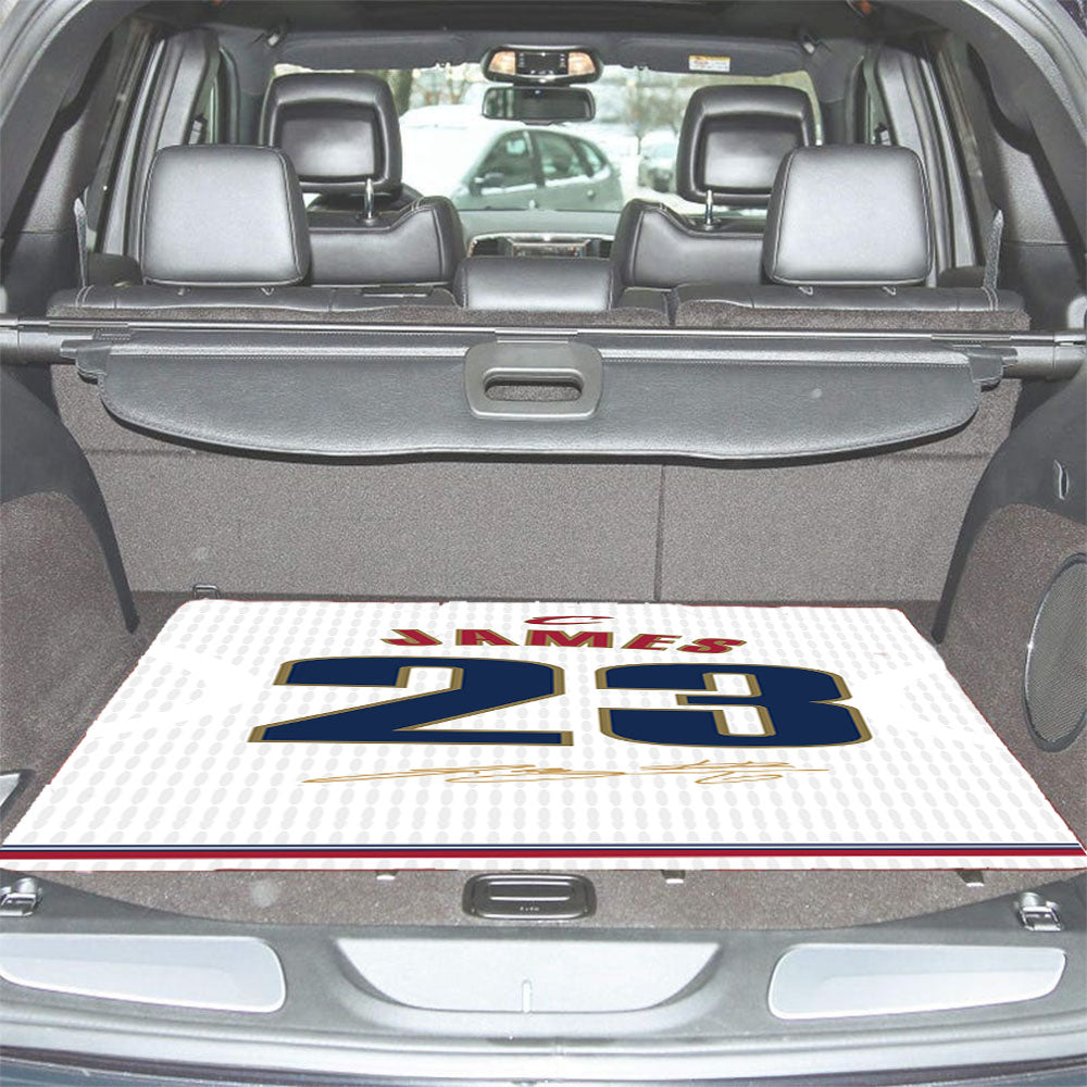 Cleveland Cavaliers James White Car Trunk Mat Non Slip