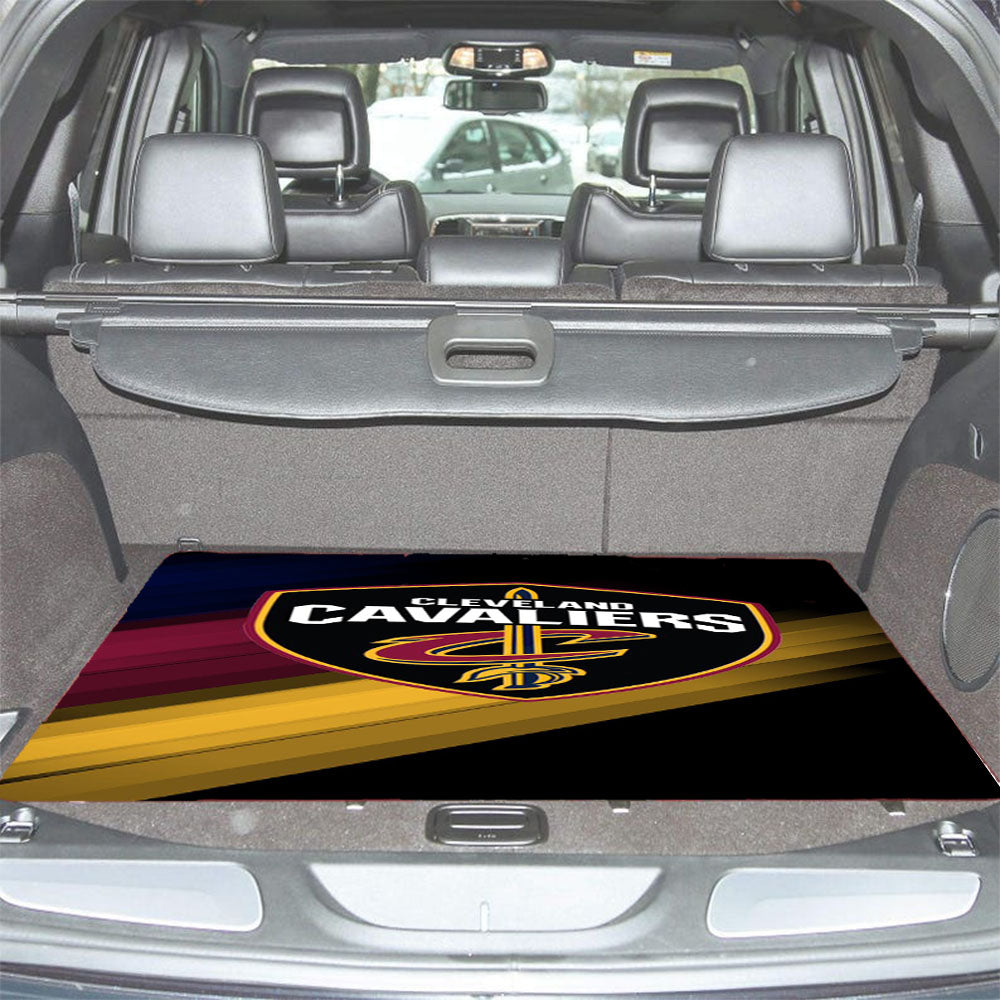 Cleveland Cavaliers Logo Wallpaper Car Trunk Mat Non Slip