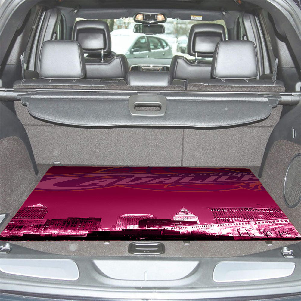 Cleveland Cavaliers Night City Car Trunk Mat Non Slip