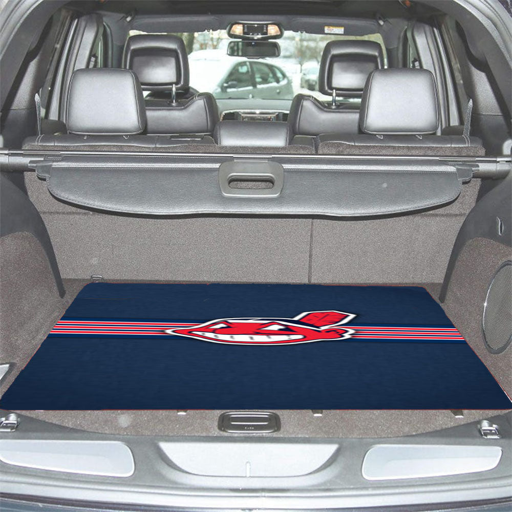 Cleveland Indians 2 Car Trunk Mat Non Slip