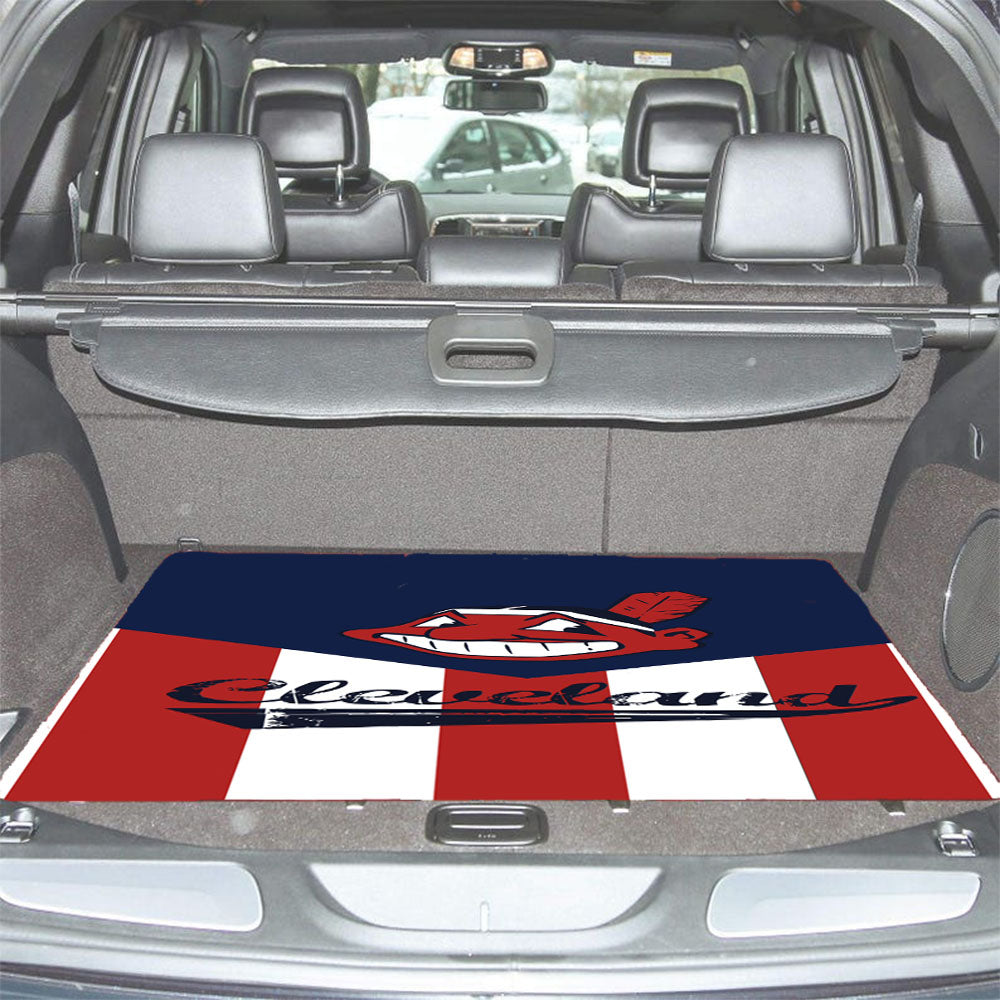 Cleveland Indians Flag Car Trunk Mat Non Slip