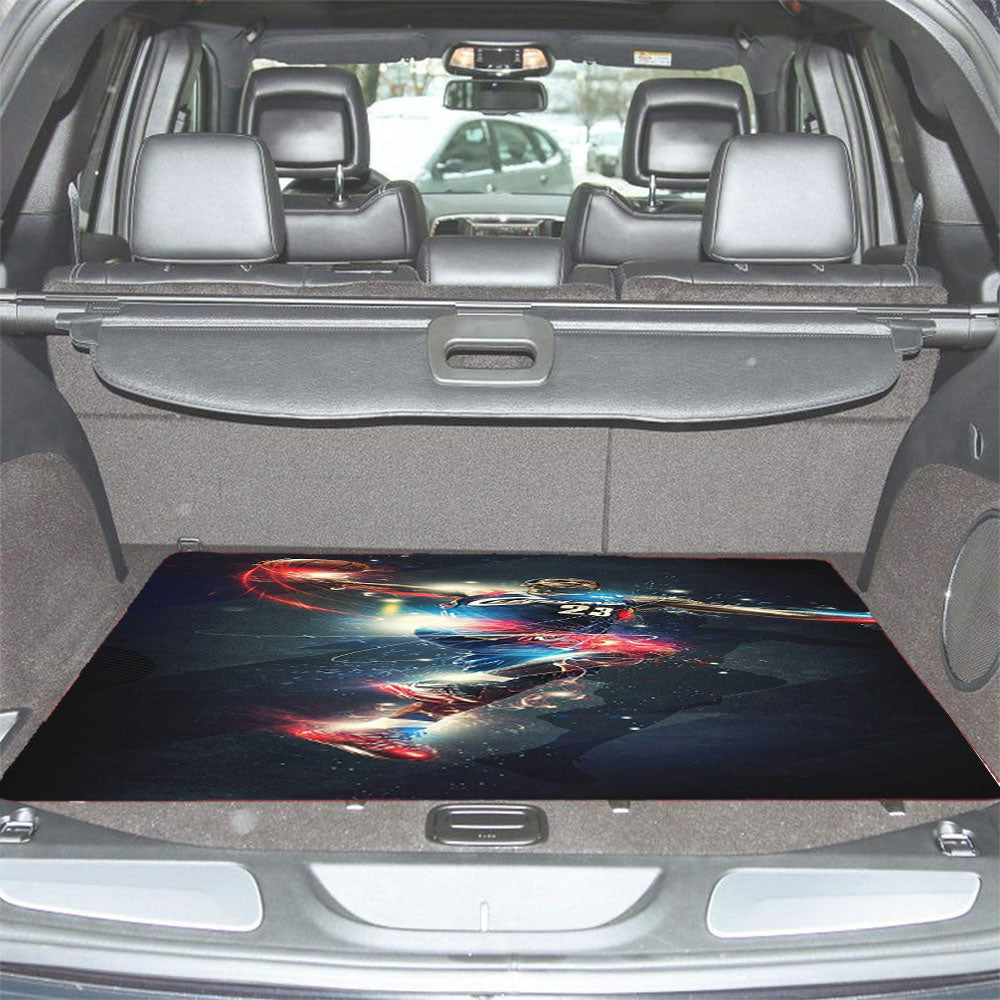 Cleverland 23 Basketball Car Trunk Mat Non Slip