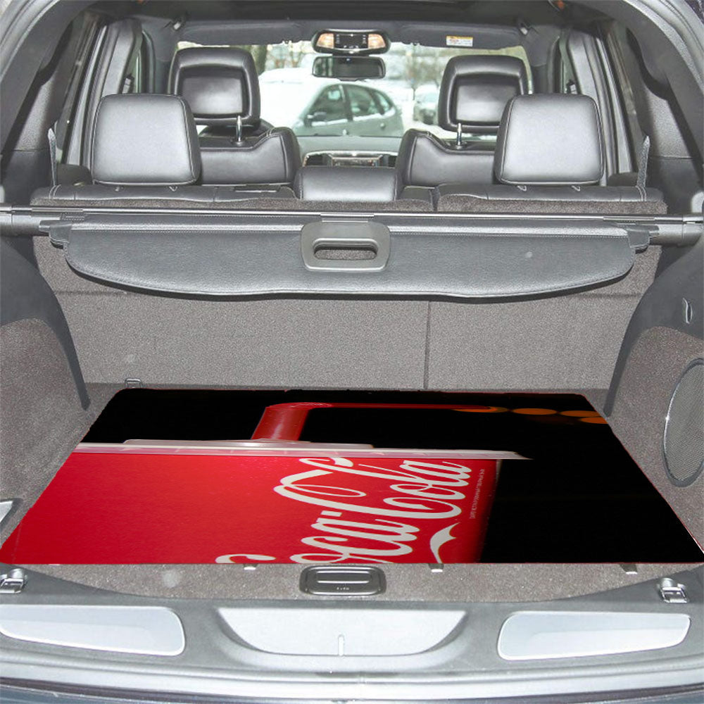 Coca Cola Hd Wallpaper Car Trunk Mat Non Slip