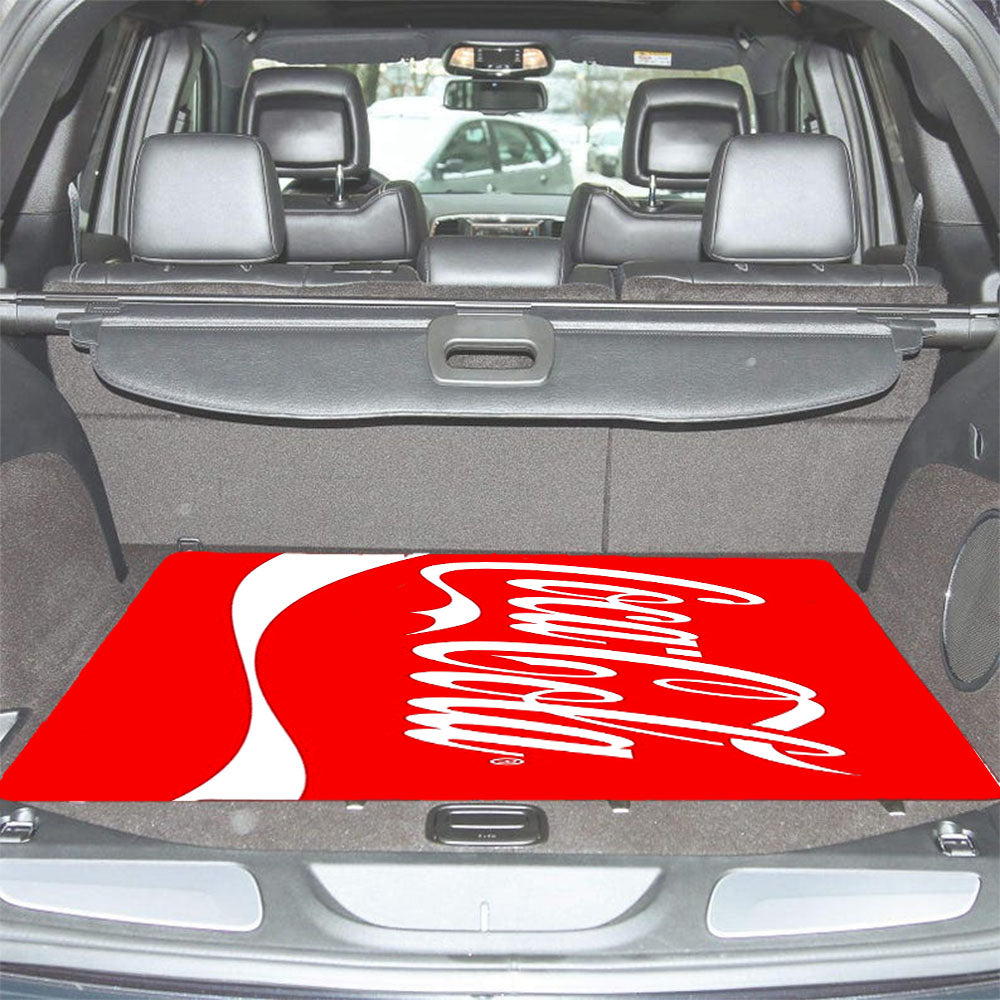 Coca Cola Logo Car Trunk Mat Non Slip
