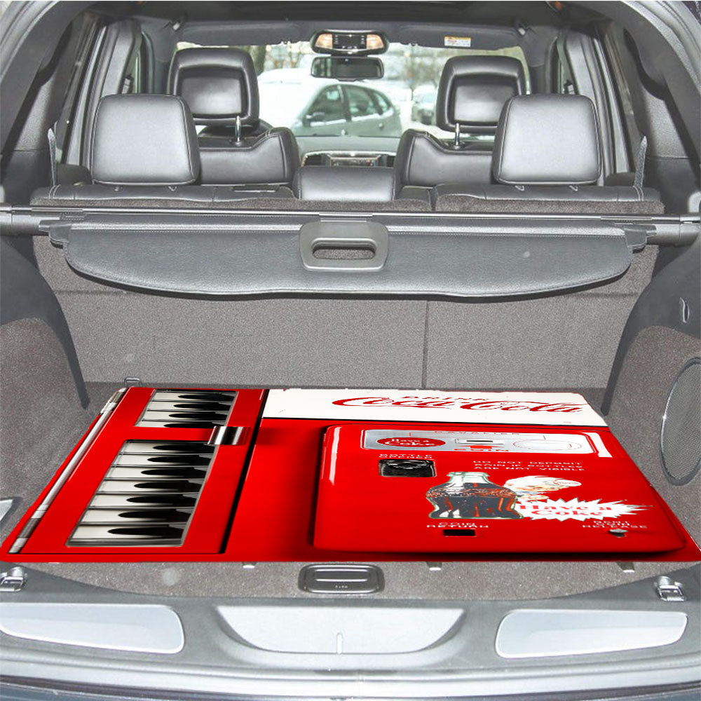Coca Cola Machine Car Trunk Mat Non Slip