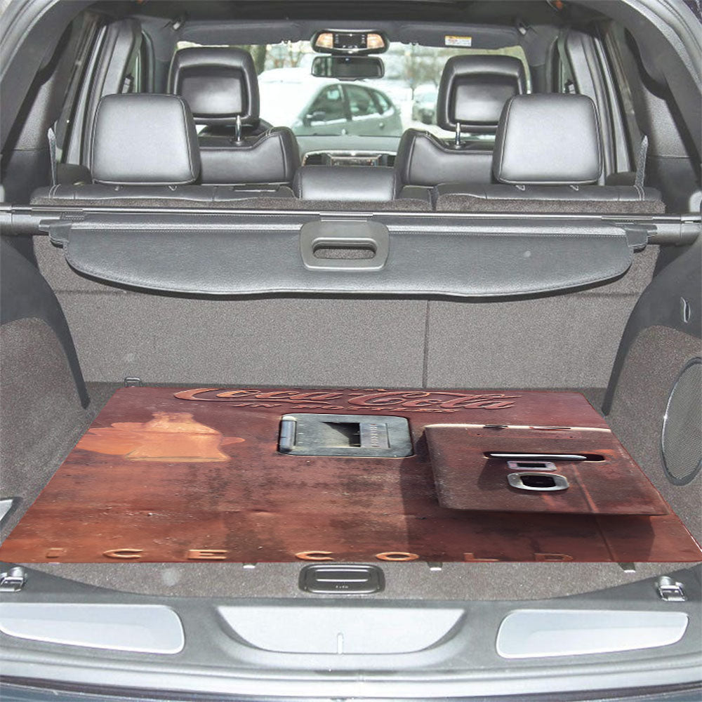 Coca Cola Wood Vending Machine Car Trunk Mat Non Slip