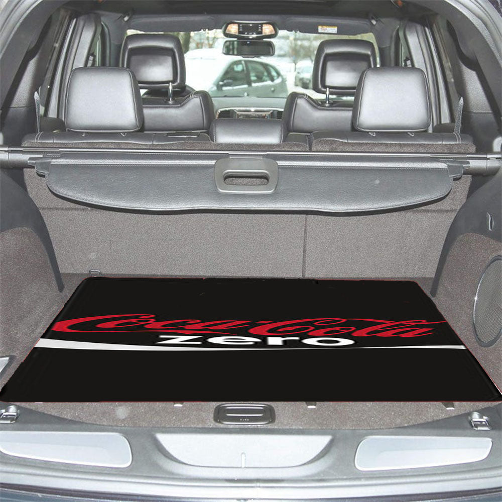 Coca Cola Zero Black Car Trunk Mat Non Slip