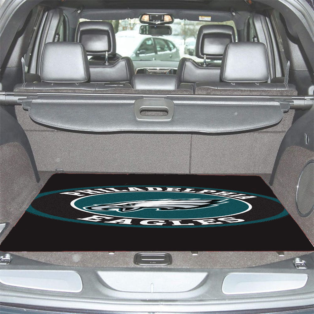 Color Philadelphia Eagles Car Trunk Mat Non Slip