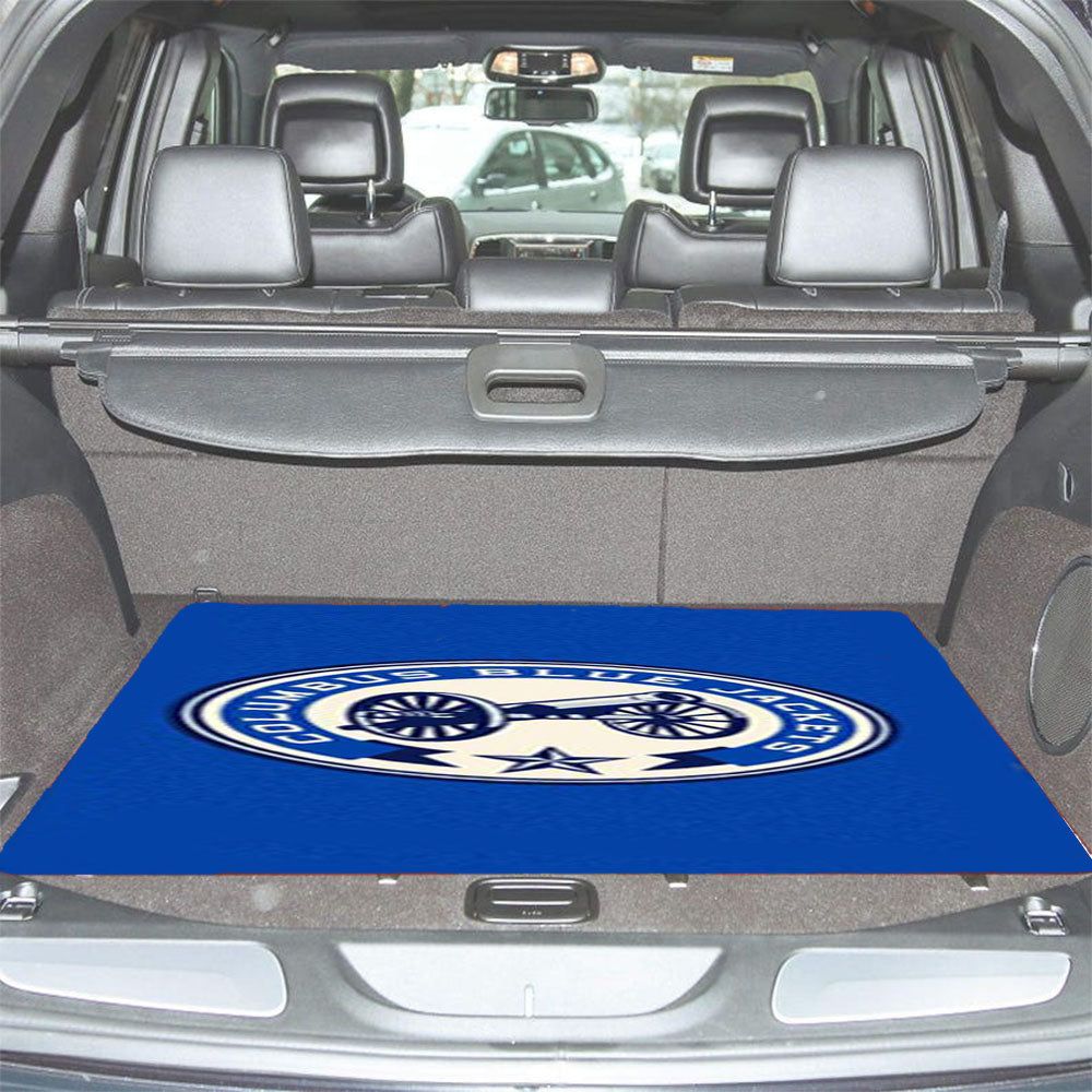 Columbus Blue Jackets Car Trunk Mat Non Slip