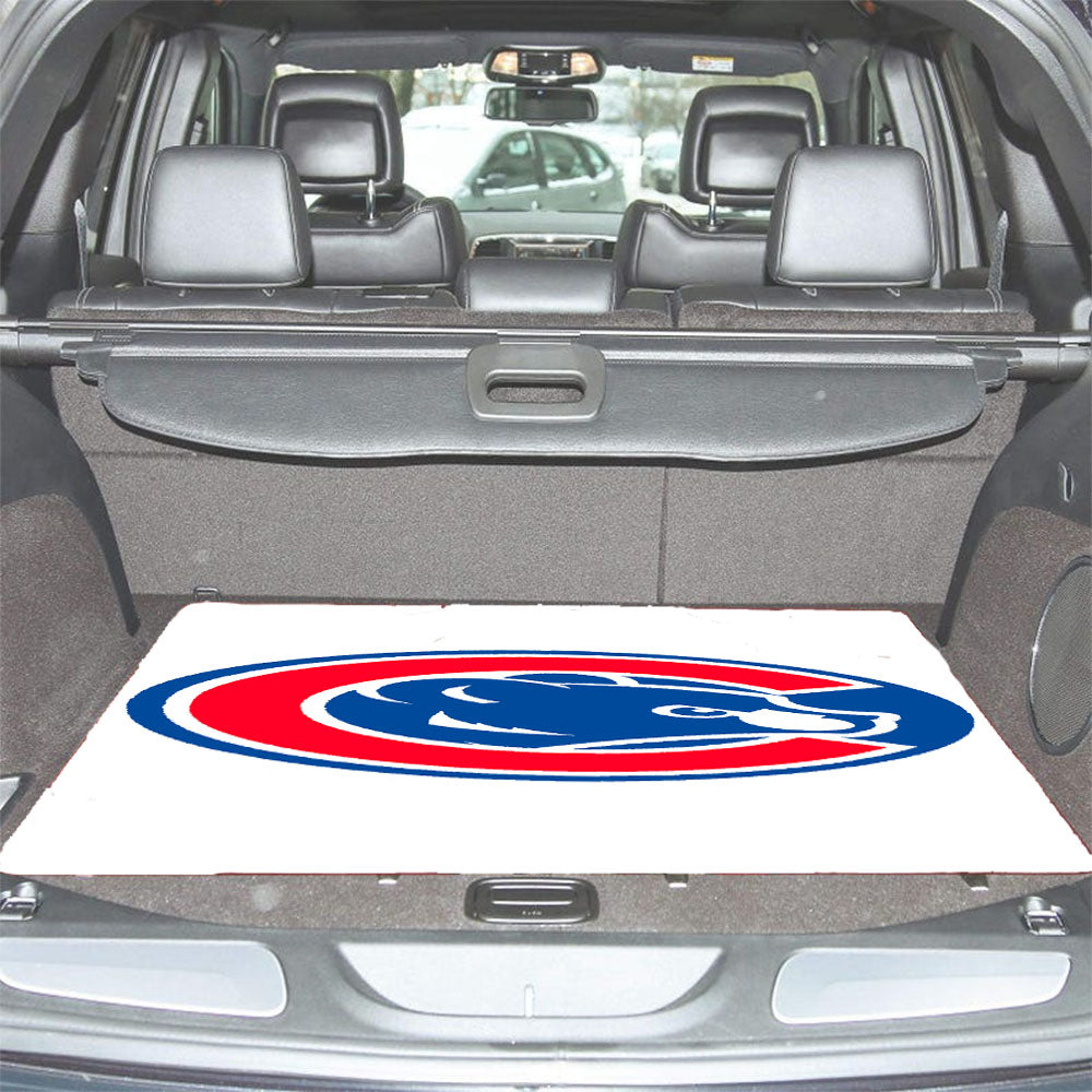 Cubs Chicago Baseball Team Logo Car Trunk Mat Non Slip