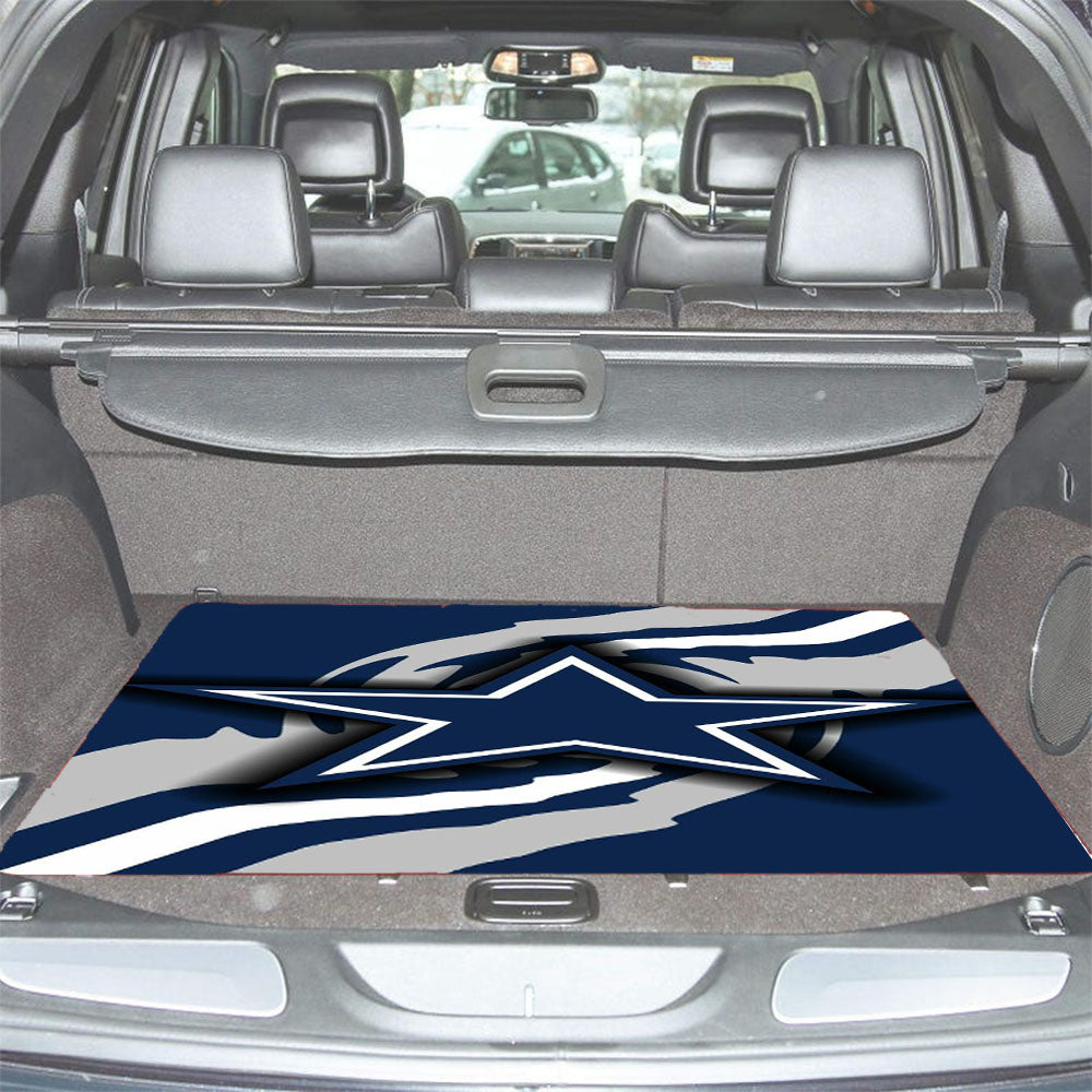Dallas Cowbo Car Trunk Mat Non Slip