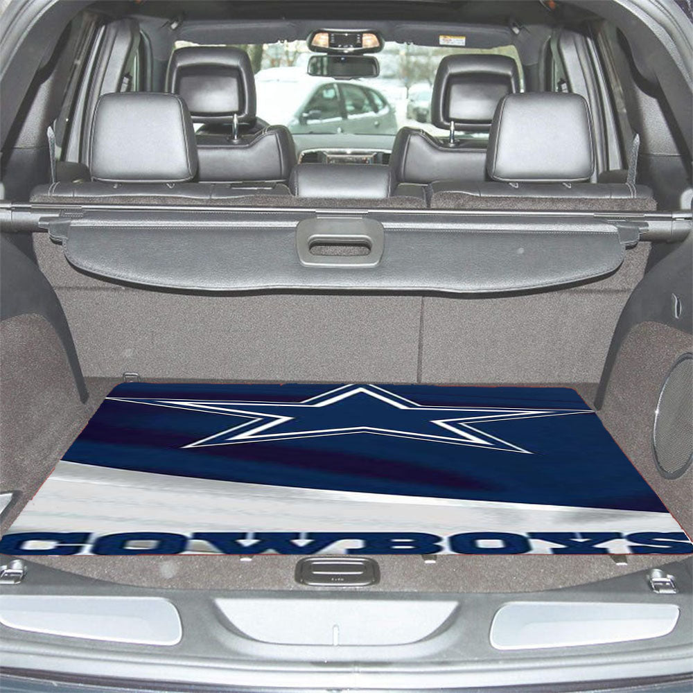 Dallas Cowboys (Cloth) Car Trunk Mat Non Slip