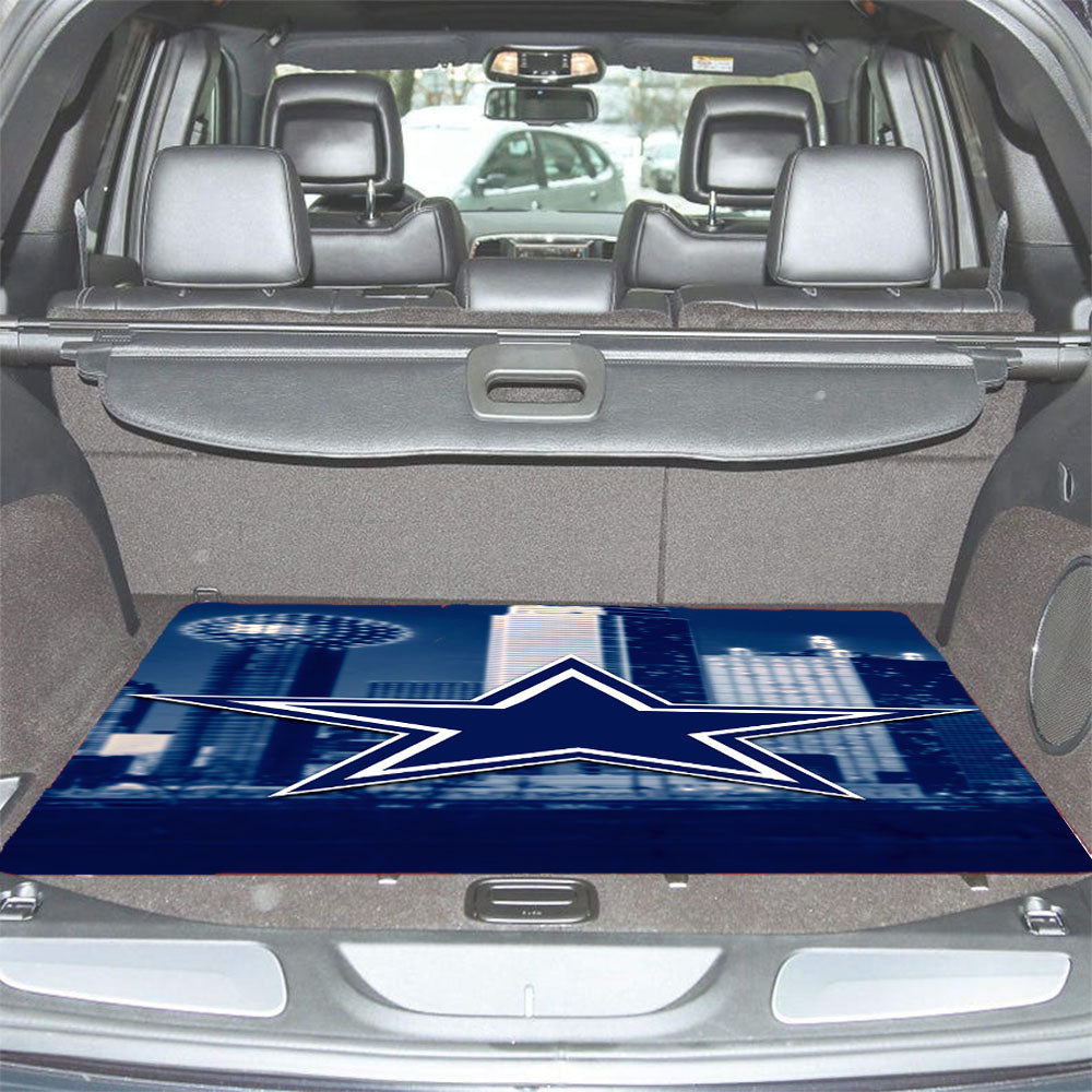Dallas Cowboys City Themed Car Trunk Mat Non Slip