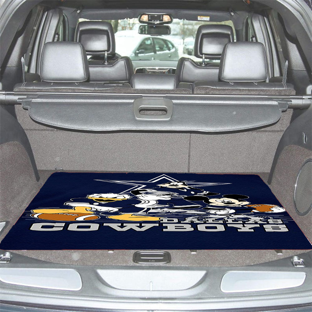 Dallas Cowboys Disney Car Trunk Mat Non Slip