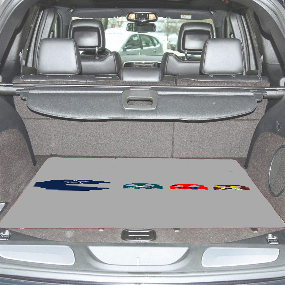 Dallas Cowboys Eating The Nfc Car Trunk Mat Non Slip