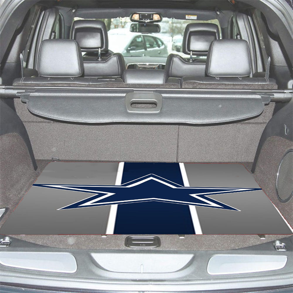 Dallas Cowboys Flag Car Trunk Mat Non Slip
