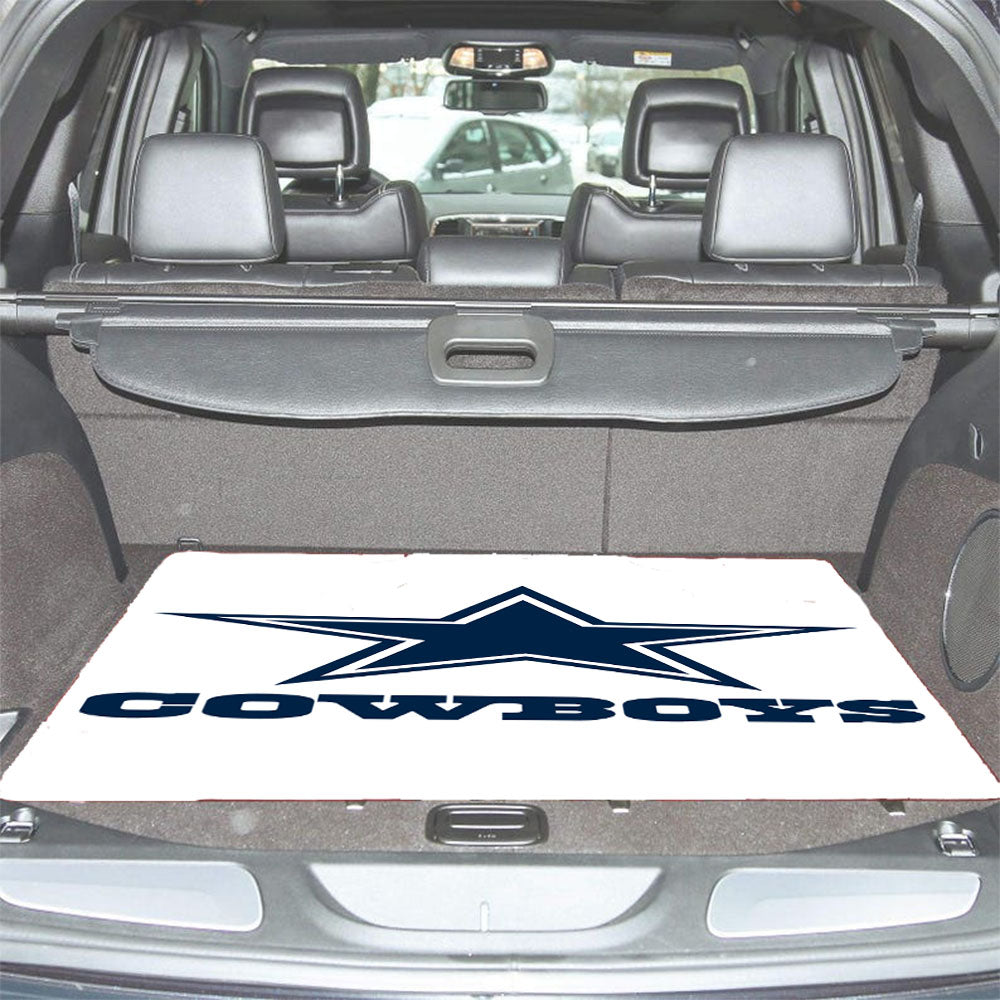 Dallas Cowboys Football Logo Car Trunk Mat Non Slip