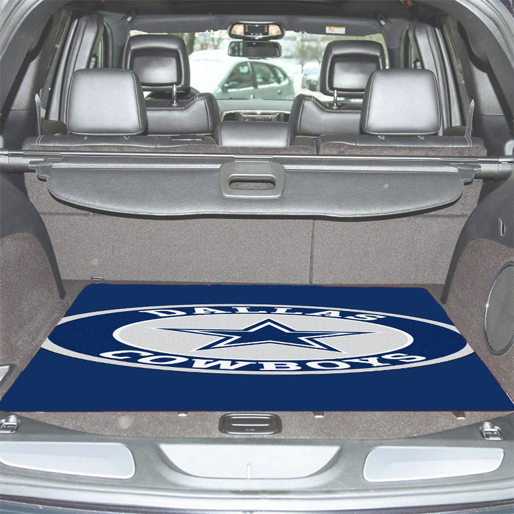 Dallas Cowboys Logo Car Trunk Mat Non Slip