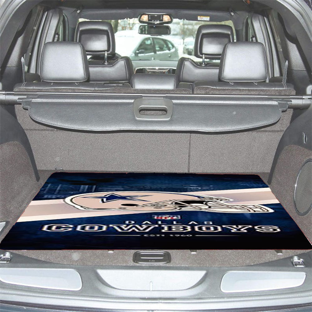 Dallas Cowboys Nfl Est 1960 Car Trunk Mat Non Slip