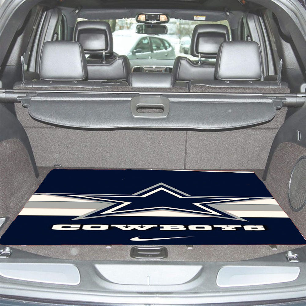 Dallas Cowboys Nfl Nike Logo Car Trunk Mat Non Slip