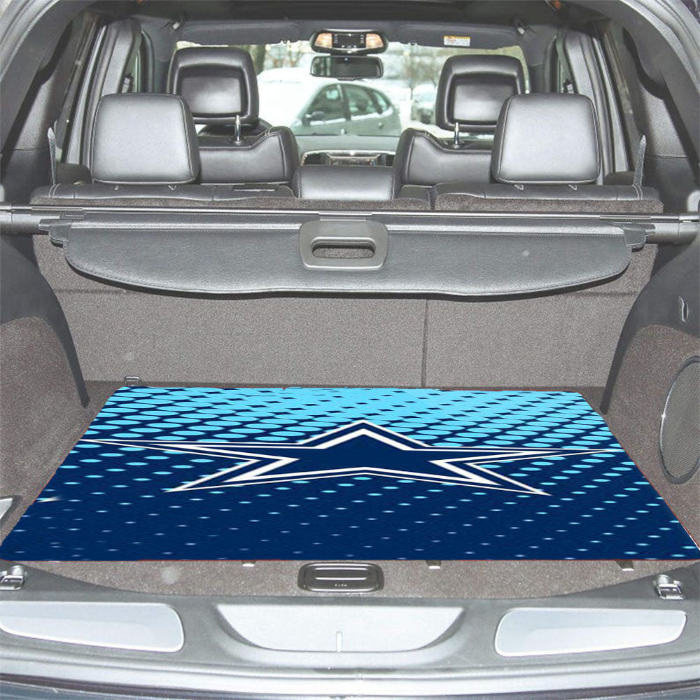 Dallas Cowboys Nfl Sport Car Trunk Mat Non Slip