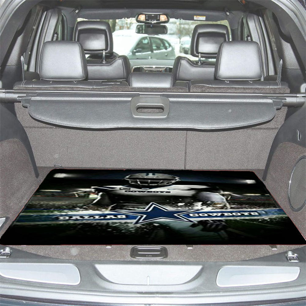 Dallas Cowboys Player Car Trunk Mat Non Slip