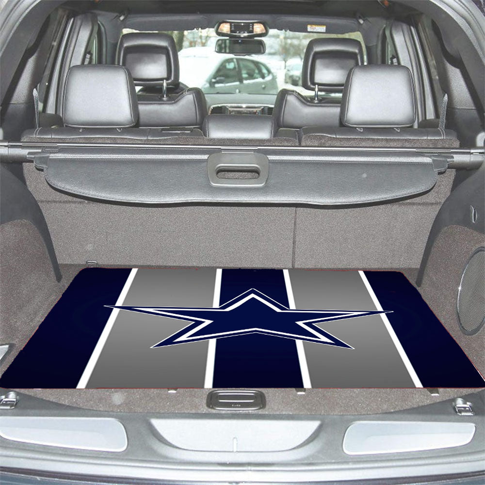 Dallas Cowboys Stars Logo Car Trunk Mat Non Slip