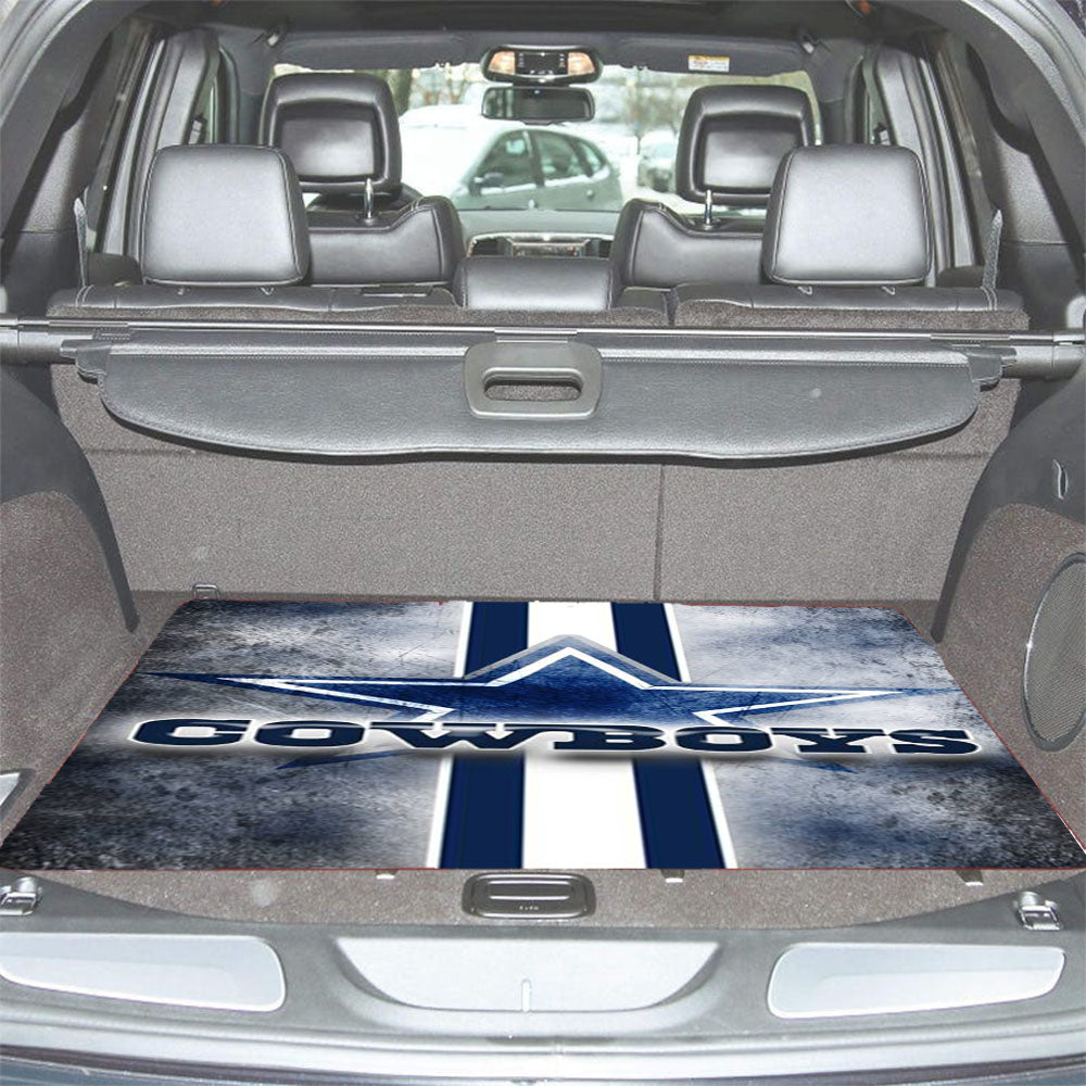 Dallas Cowboys Wallapaper Car Trunk Mat Non Slip