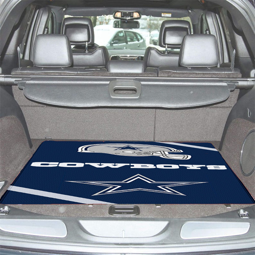 Dallas Cowboys Wallpaper Car Trunk Mat Non Slip