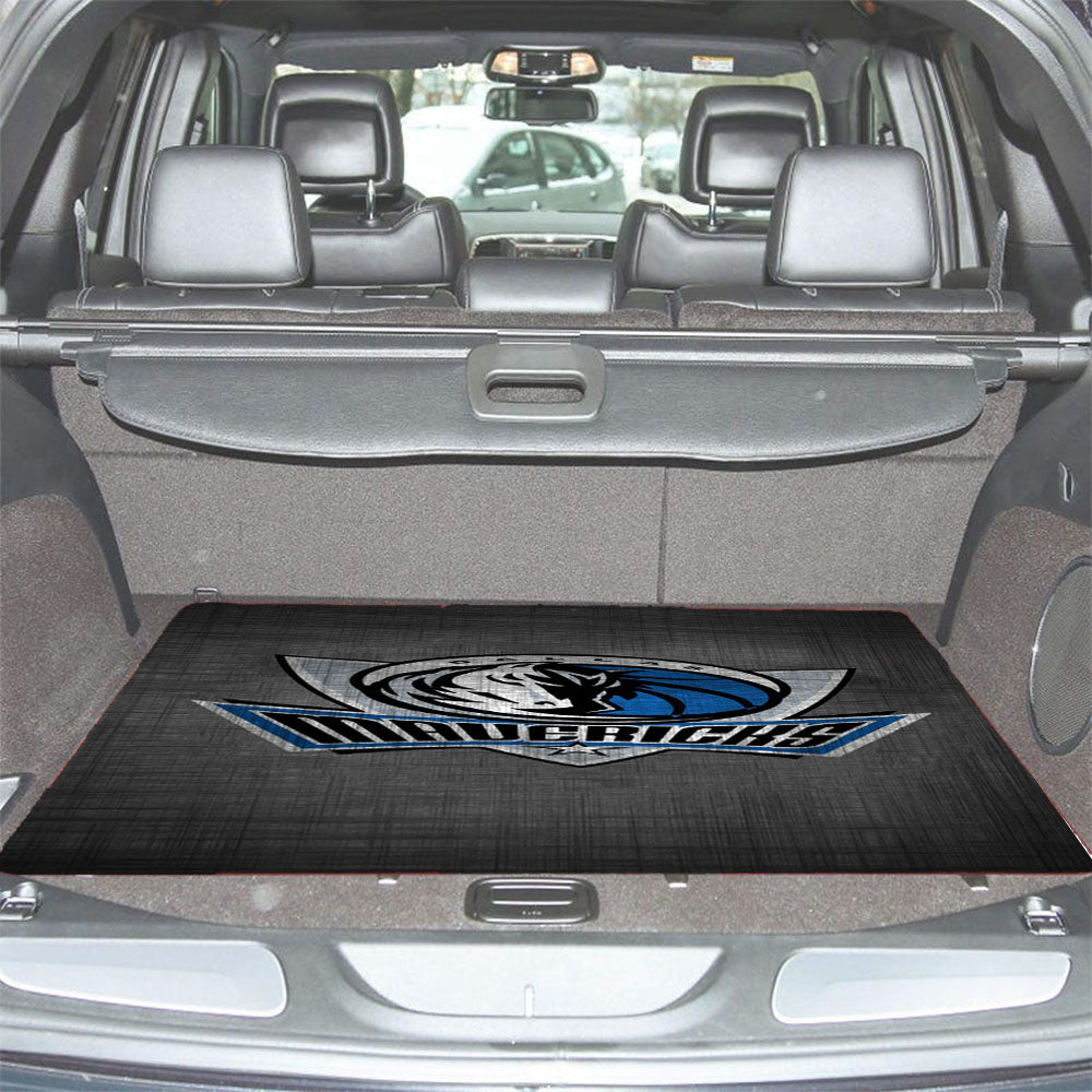 Dallas Mavericks Basketball Team Logo Car Trunk Mat Non Slip