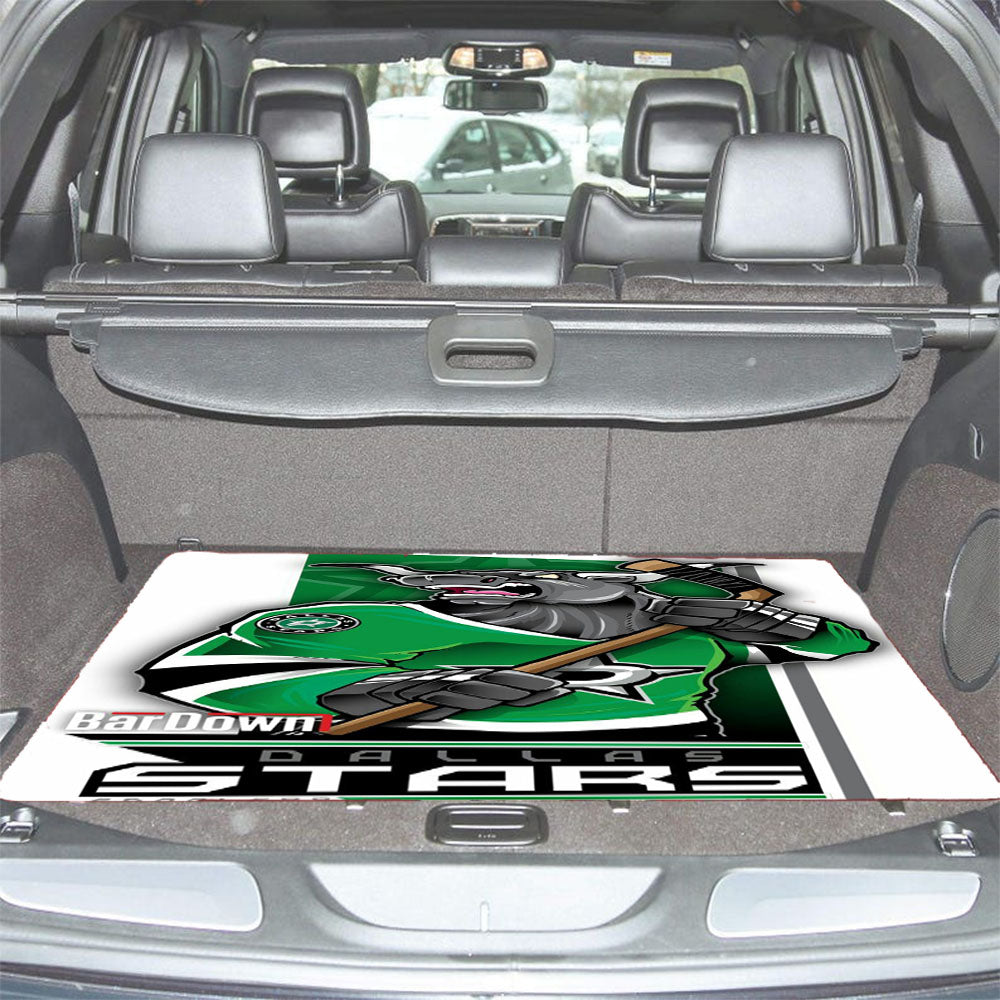 Dallas Stars Hockey Car Trunk Mat Non Slip
