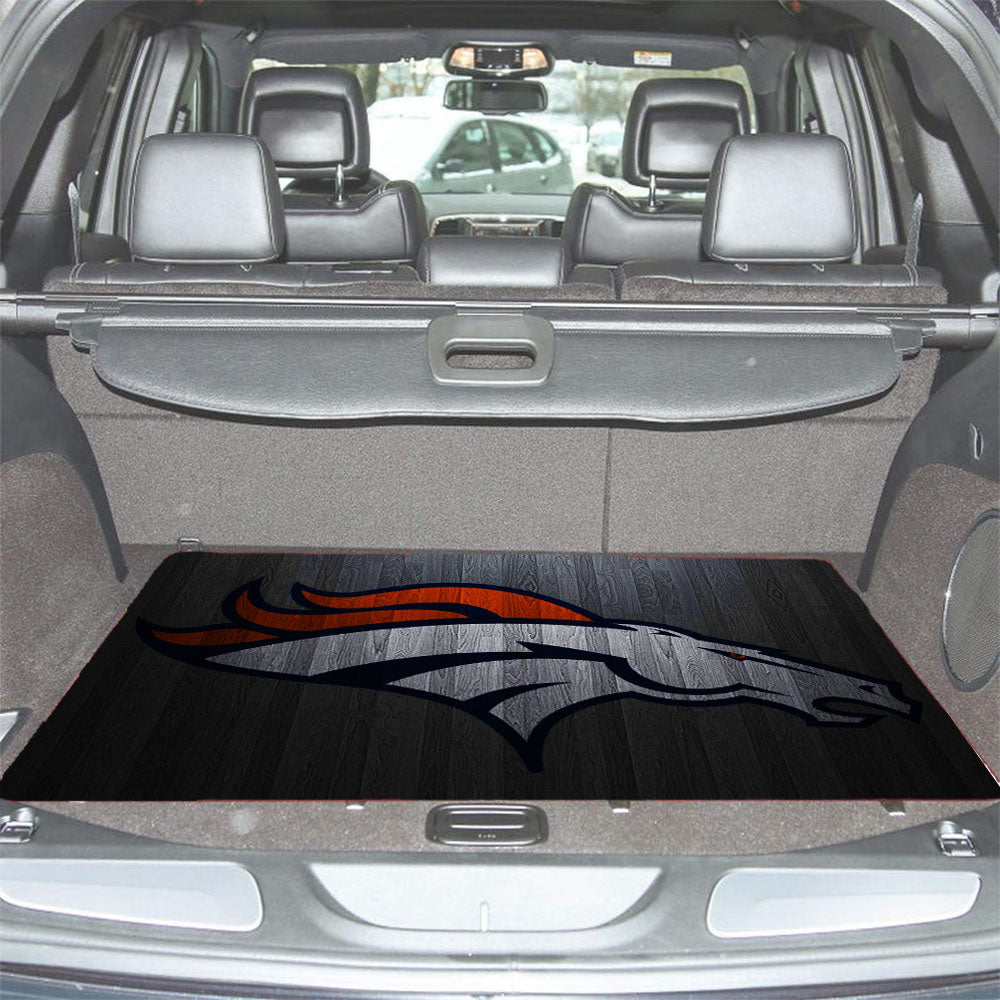 Denver Broncos Car Trunk Mat Non Slip