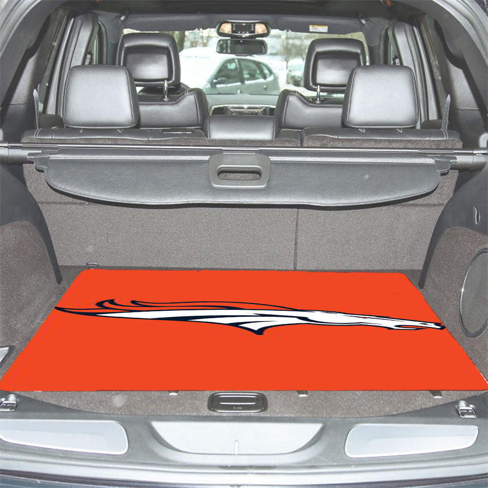 Denver Broncos Logo Car Trunk Mat Non Slip