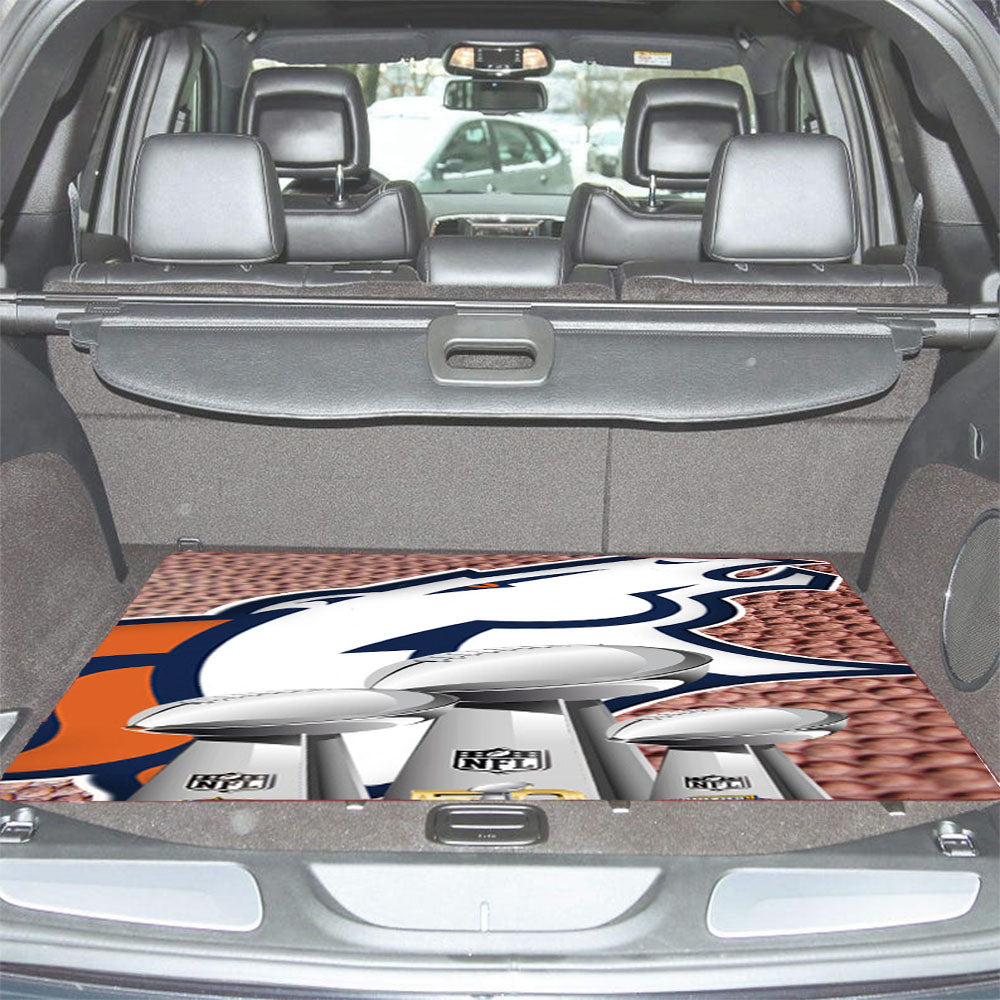 Denver Broncos Superbowl 50 Car Trunk Mat Non Slip