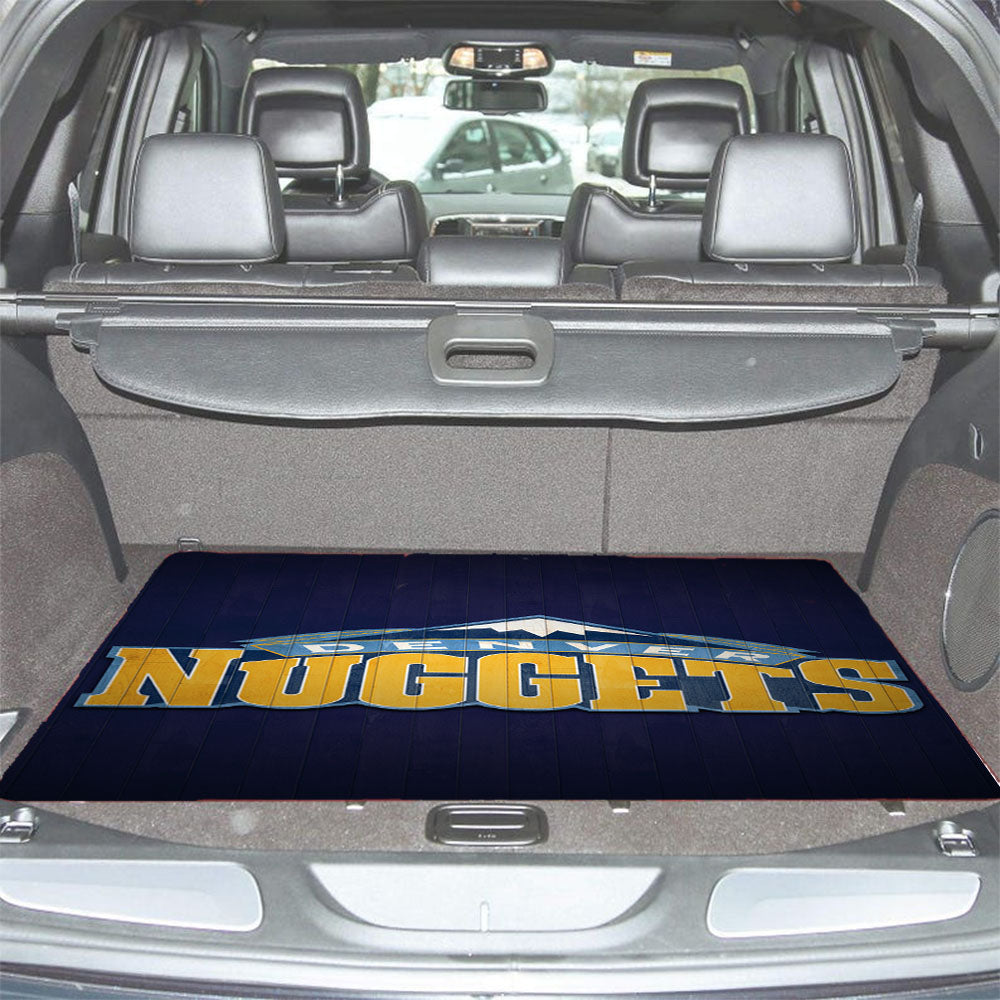Denver Nuggets Car Trunk Mat Non Slip