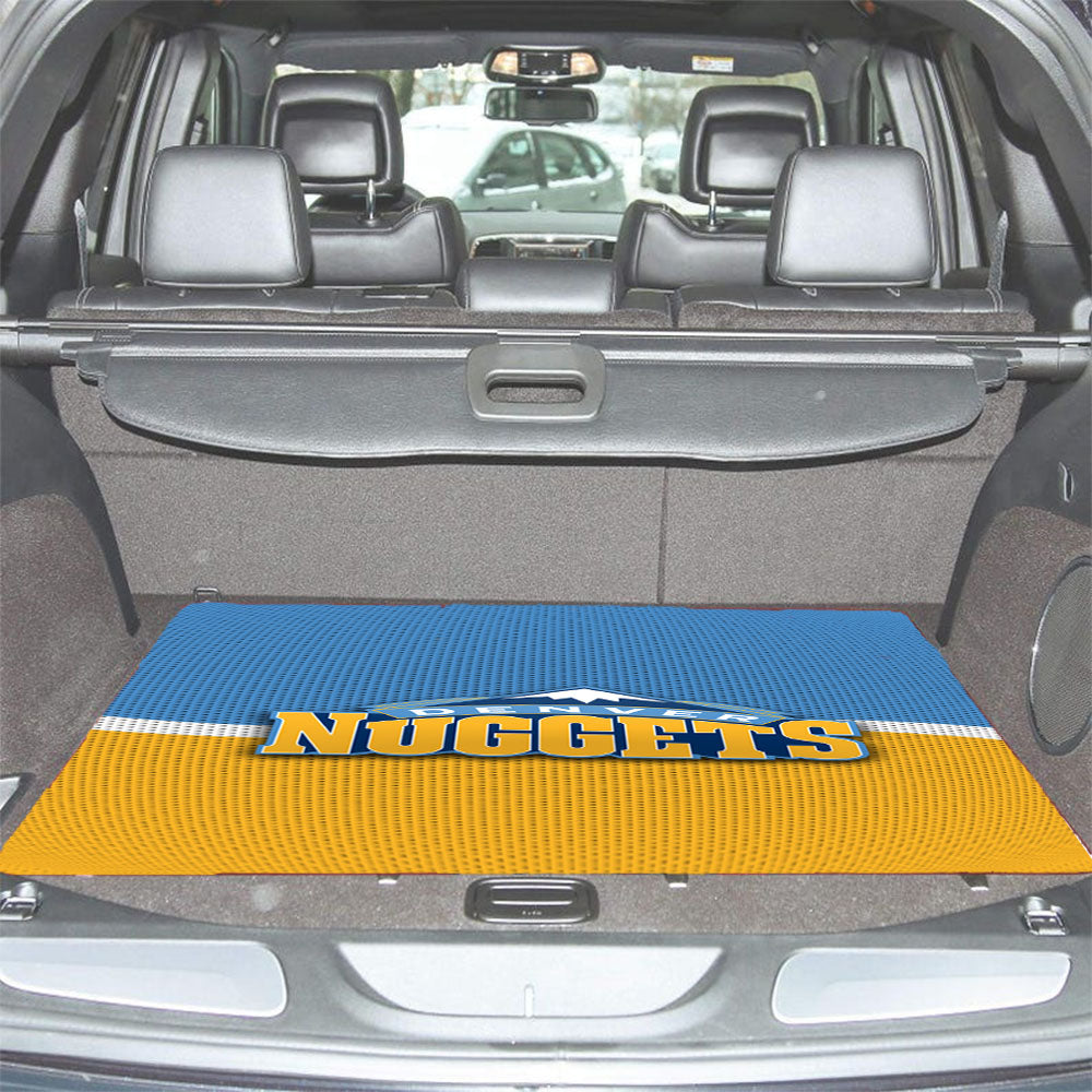 Denver Nuggets Basketball Team Logo Car Trunk Mat Non Slip