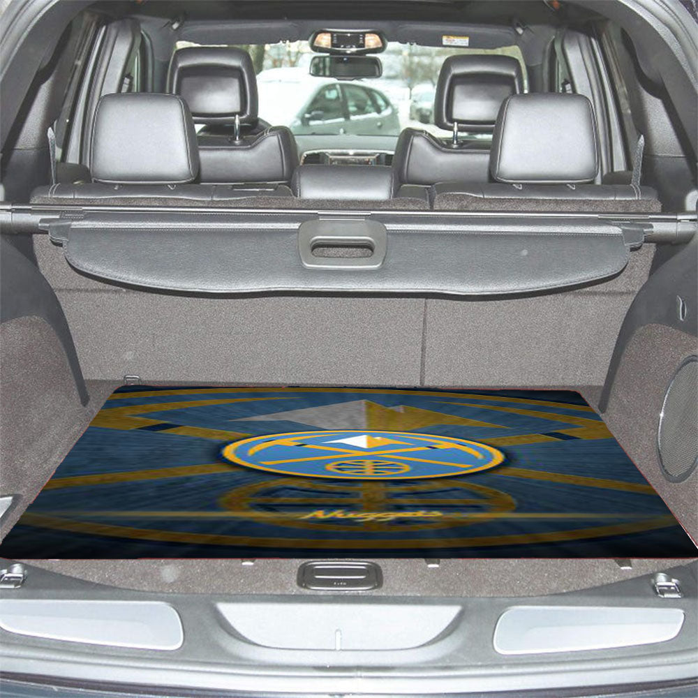 Denver Nuggets Logo Car Trunk Mat Non Slip
