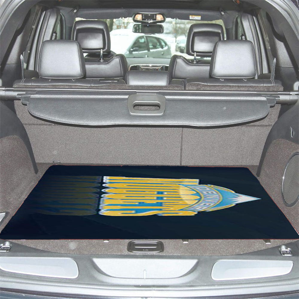 Denver Nuggets Logo Nba Car Trunk Mat Non Slip
