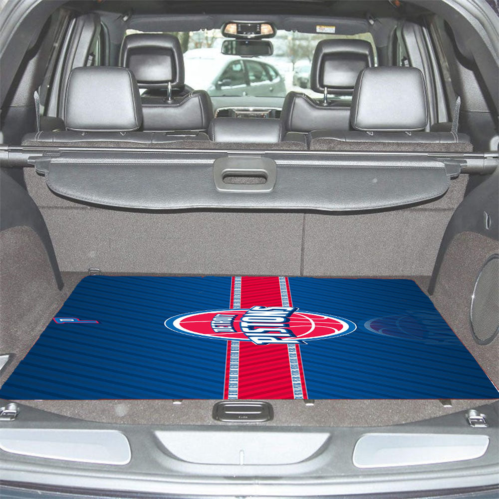 Detroit Pistons Wallpapers Car Trunk Mat Non Slip