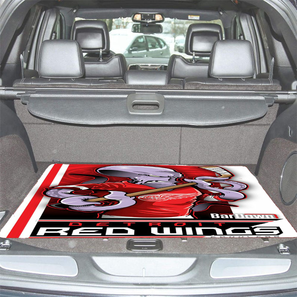 Detroit Red Wings Car Trunk Mat Non Slip