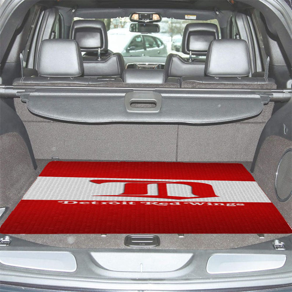 Detroit Red Wings 2 Car Trunk Mat Non Slip