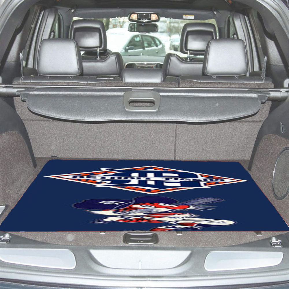 Detroit Tigers Baseball Car Trunk Mat Non Slip