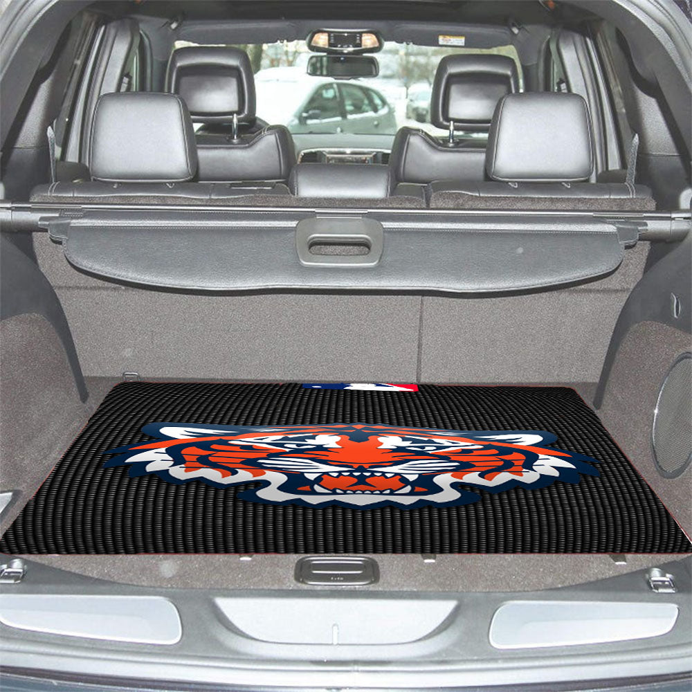 Detroit Tigers Icons Car Trunk Mat Non Slip