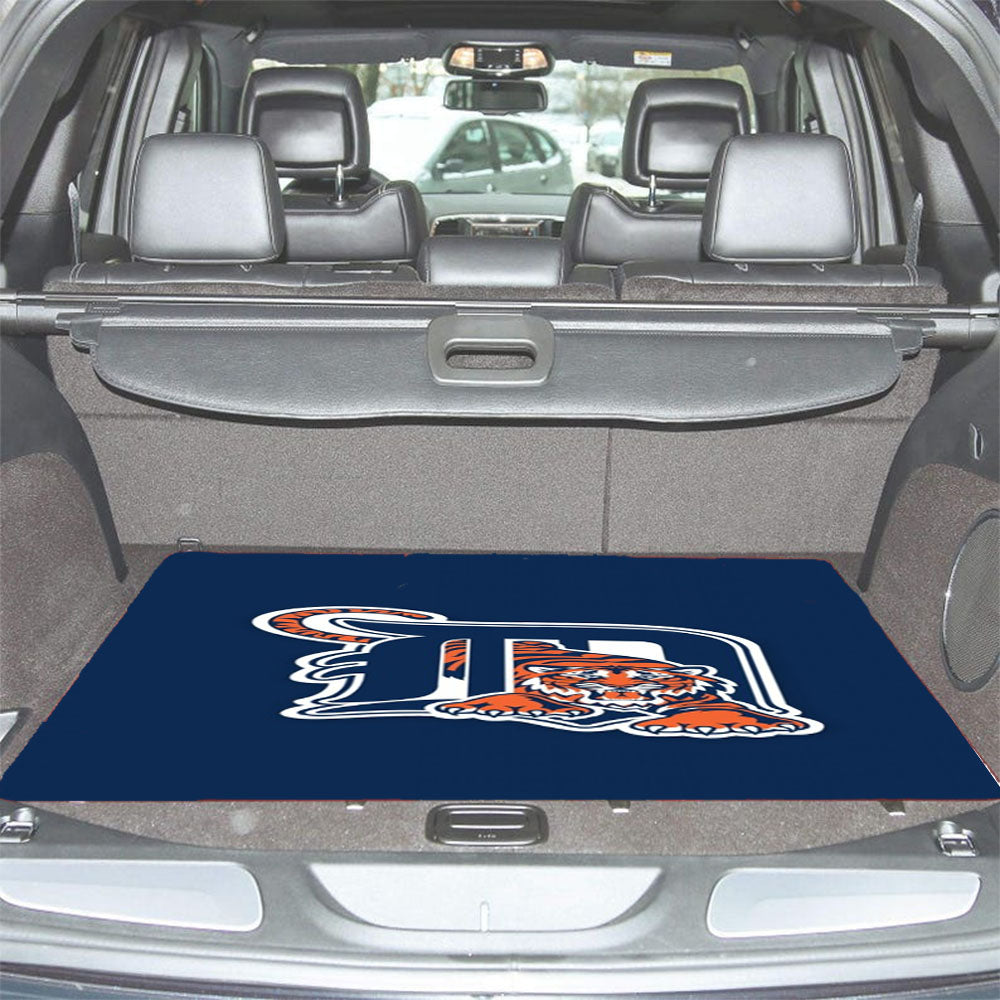 Detroit Tigers Logo Car Trunk Mat Non Slip