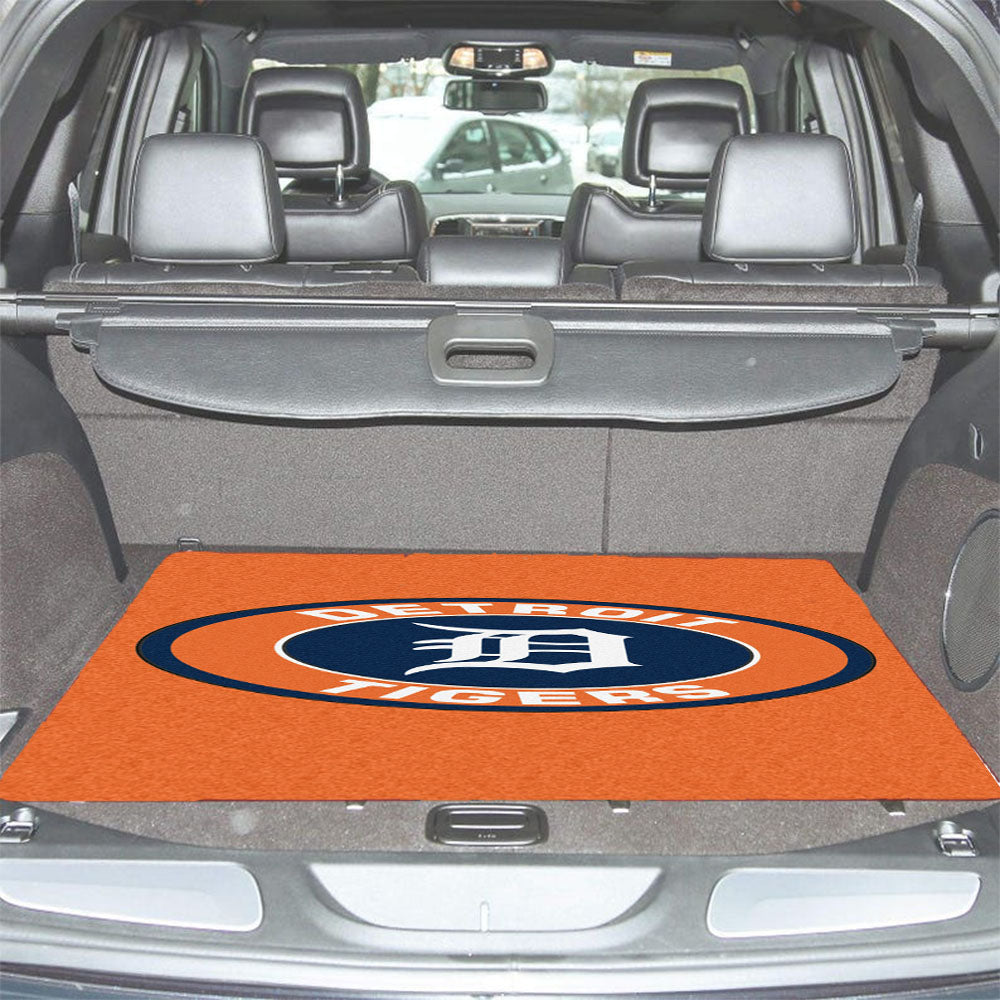 Detroit Tigers Mug Car Trunk Mat Non Slip