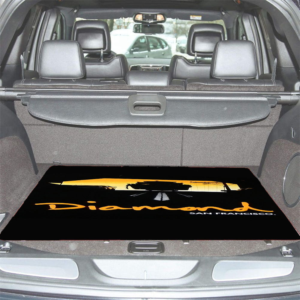 Diamond San Fransisco Car Trunk Mat Non Slip