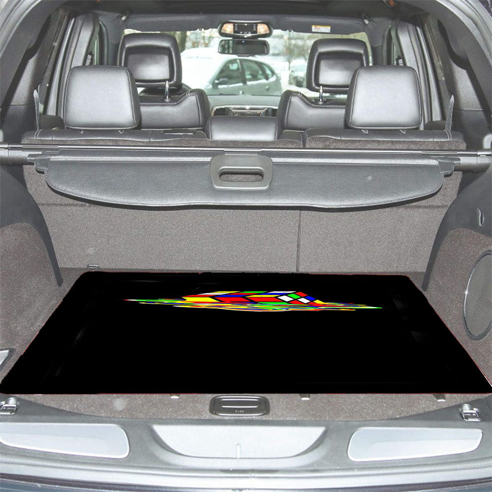 Did Sheldon Cooper The Big Bang Theory Cubo Rubik Car Trunk Mat Non Slip