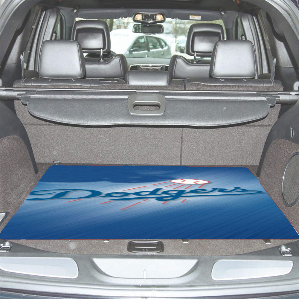 Dodgers Baseball Car Trunk Mat Non Slip