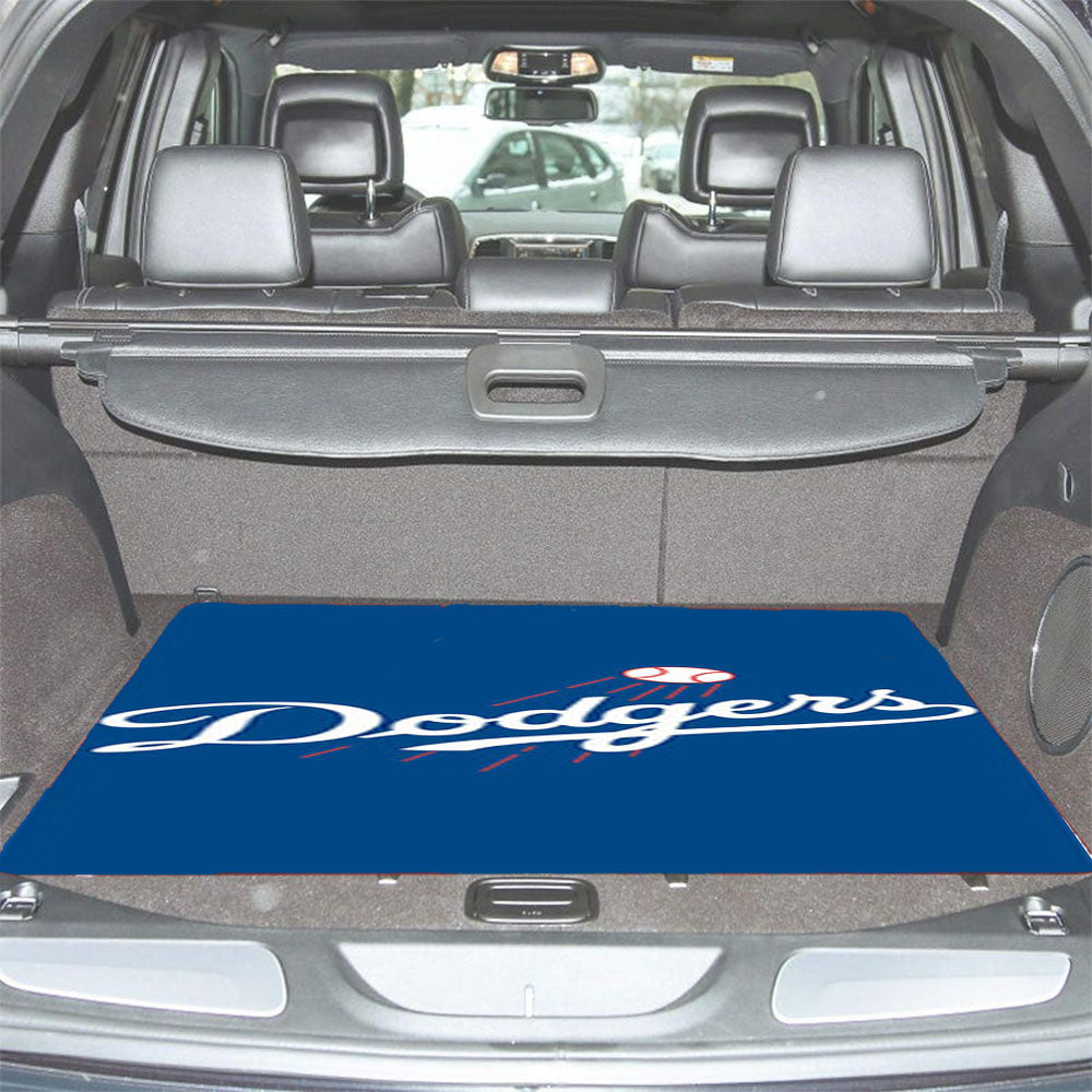 Dodgers Baseball Logo Car Trunk Mat Non Slip