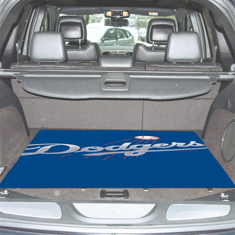 Dodgers Full Baseball League Logo Car Trunk Mat Non Slip